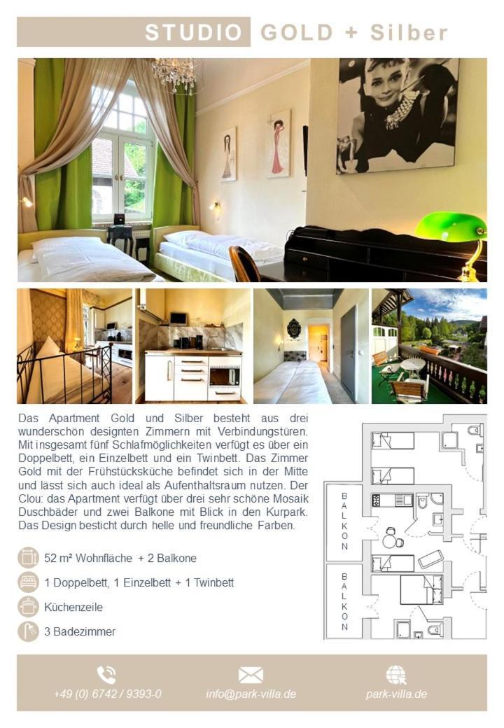 بوبارد Park Villa Zentral Am Mittelrhein - Zimmer & Apartments المظهر الخارجي الصورة