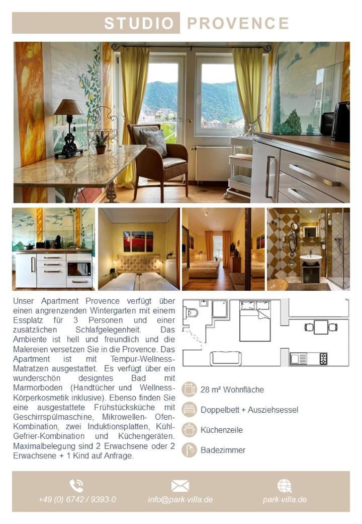 بوبارد Park Villa Zentral Am Mittelrhein - Zimmer & Apartments المظهر الخارجي الصورة