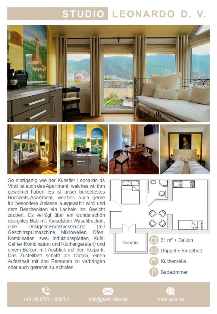 بوبارد Park Villa Zentral Am Mittelrhein - Zimmer & Apartments المظهر الخارجي الصورة